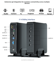 WUXIN New MiniPC Dual Band WiFi6 BT5.2 DDR5 16GB 512GB Desktop Gaming Computer
