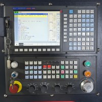 Tour CNC horizontal CK6150 CK6163 à banc plat, tour CNC de précision entièrement automatique pour la découpe des métaux