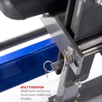 Máquina biomecánica selectorizada Cheernin de 6.0 mm mejorada para press de pecho, 462 LBS, de alta resistencia