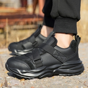 Safety <strong>Shoes</strong> for <strong>Men</strong> Steel Toe Anti-Puncture <strong>Velcro</strong> Work <strong>Shoes</strong> Lightweight Easy Slip-On Industrial Safety Footwear - Product Image 5