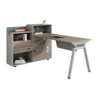Bureau Bureau Bureau Personnel Bureau Simple Moderne Écran Station Casier Partition Employé Bureau D'ordinateur