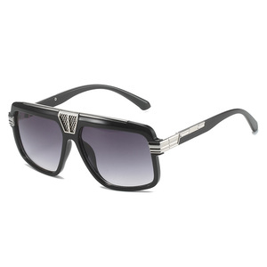 <span class=keywords><strong>2023</strong></span>, recién llegado transfronterizo, gafas de sol cuadradas, moda europea y americana, gafas con montura cuadrada, personalidad Vintage para hombres, WI - Product Image 1