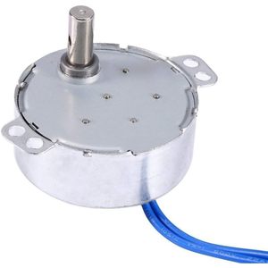 มอเตอร์ซิงโครนัส NaiveBlue ขนาด 42 มม. 4 วัตต์ 2.5-3 รอบต่อนาที AC 100-127V เฟสเดียว แบบยึดหน้าแปลน สำหรับงาน DIY โครงการโรงเรียน หรือแบบจำลอง - Product Image 3