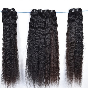 Extensiones de Cabello Humano Natural Negro con Cutícula Alineada, de Templo Indio, con Fijación por Fusión - Product Image 1