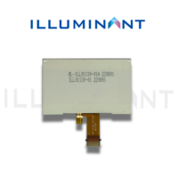 1,69 pulgadas Mono LCD LCM 128x64 DFSTN Tipo gráfico 6 en punto FPC SPI 800 Nits Transflective Graphic Type Product Módulos LCD