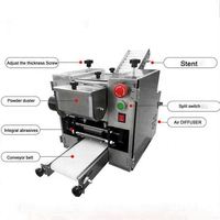 Machine automatique pour la fabrication de chapatis, de pâtes, de tortillas, de papad, de momos, d'empanadas, de tortillas, de samosas, de gyozas, de wontons, de rouleaux de printemps et de feuilles de raviolis.