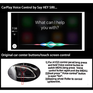 Azton nhà máy màn hình trang bị thêm wifi không dây Android Auto Apple Carplay Airplay giao diện Video cho Audi A1 8x <span class=keywords><strong>Q3</strong></span> 2012 để 2017 - Product Image 5