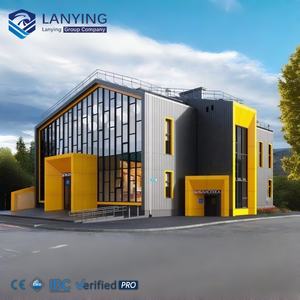 现代预制钢结构建筑仓库/车间/办公建筑 - Product Image 3