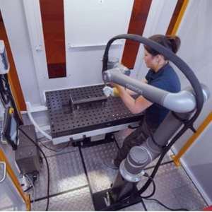 Bras robotisé à 6 axes Cobot TM12 avec pince robotique CNGBS RGV pour robot de préhension et de placement automatisé en entrepôt - Product Image 1