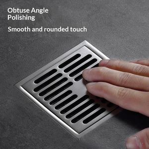 فلتر مضاد للروائح من الفولاذ المقاوم للصدأ 304 من أويوانفا، مصفاة أرضية ثنائية الاستخدام لغسالة الملابس والحمام والمرحاض - Product Image 3