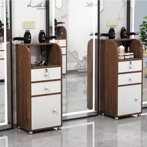 Équipement et mobilier pour salon de <span class=keywords><strong>coiffure</strong></span>, spa, salon de beauté, miroir de maquillage, chariot, table de chevet, rangement - Product Image 1