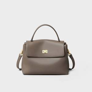 Nuevo Bolso de Cuero Genuino de Alta Gama para Mujer, Bolso Bandolera Portátil con Cierre de Solapa, Moderno e Impermeable - Product Image 2