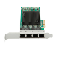 10/100/1000/2500M 4 ports PCI Express x4 RJ45 Adaptateur réseau 2.5G Quad Port Ethernet Card Realtek RTL8125B Chipset