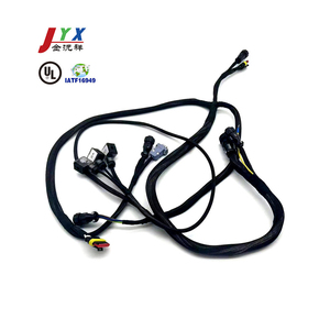 Câble adaptateur personnalisé AMP TE plaqué argent en PVC pour faisceau de câbles de connecteurs pour équipement industriel et assemblage électronique - Product Image 3