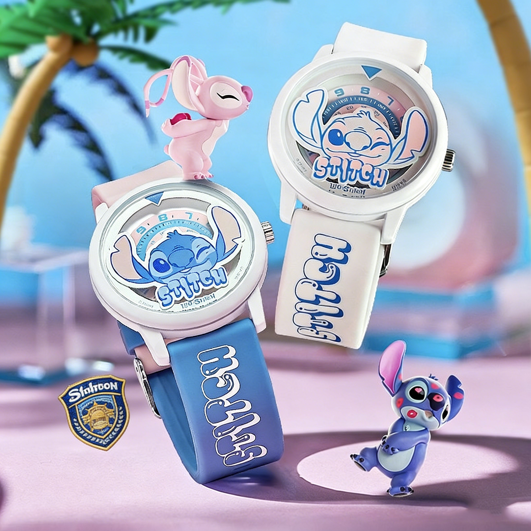 Disney Stitch Watch - Custom Brand Kid's Cartoons Watch