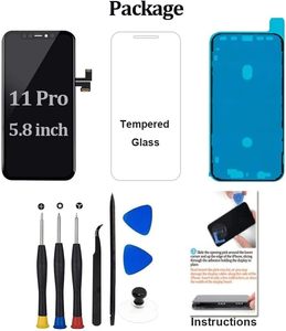 Display LCD Digitizer per Sostituzione <span class=keywords><strong>Schermo</strong></span> <span class=keywords><strong>iPhone</strong></span> <span class=keywords><strong>11</strong></span> Pro da 5.8 Pollici con Kit Riparazione, 1 Anno di Garanzia, Prodotto in Cina - Product Image 5