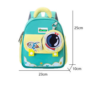 Zaino per bambini <span class=keywords><strong>impermeabile</strong></span> con stampa cartone animato, nuovo design 2025, alla moda, in nylon, piccolo zaino scolastico per la scuola materna - Product Image 2