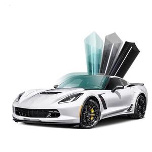 ملصقات رقائق قصدير لاصقة لتغليف وتظليل زجاج نوافذ السيارات، من السيراميك، مقاس 1.52*30 متر، بطبقتين، مضادة للوهج ومستقطبة للحماية من الأشعة فوق البنفسجية والتحكم في حرارة الشمس - Product Image 6