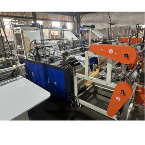 Tốc độ cao tự động trên cuộn nhựa rác Thùng rác Túi trên cuộn cán Túi máy làm - Product Image 2