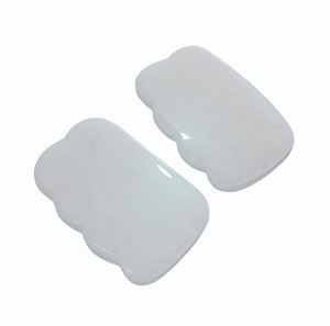 Productos más vendidos del mundo, masajeador corporal, herramientas para el rostro, tabla de guasha de jade blanco - Product Image 1