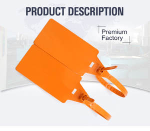 Etiqueta <span class=keywords><strong>de</strong></span> Seguridad <span class=keywords><strong>de</strong></span> Plástico Desechable Personalizada JCPS102, Sello <span class=keywords><strong>de</strong></span> Plástico con Número <span class=keywords><strong>de</strong></span> Serie - Product Image 1