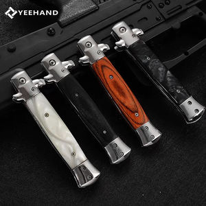 Yeehand มีดพก3CR13สแตนเลสแบบปรับแต่งได้มีดยังชีพ EDC พับได้สำหรับการตั้งแคมป์กลางแจ้ง - Product Image 4