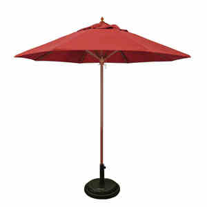 Parapluie en bois massif pour les loisirs en plein air, patio, jardin, plage, restaurant, <span class=keywords><strong>parasol</strong></span> commercial, <span class=keywords><strong>parasol</strong></span> blanc - Product Image 4