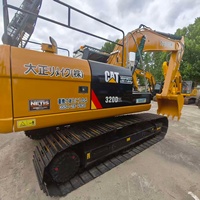 Excavadora Usada Caterpillar Cat320D2L de Bajo Precio y Alta Calidad, Excavadoras de Segunda Mano, Excavadora Pesada Cat320D2L Usada en Venta