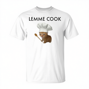 Camiseta Lemme Cook Meme con gráfico de gato chef para los amantes de la cocina - Product Image 2