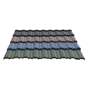 Roofing Tiles Houses Building Materials Stone Coated Steel Roof Tile Concrete