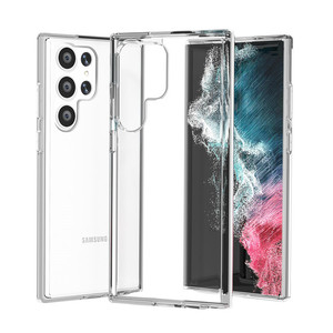 Funda rígida de TPU para <span class=keywords><strong>Samsung</strong></span> <span class=keywords><strong>Galaxy</strong></span> S23 Ultra, carcasa resistente de cristal transparente - Product Image 5