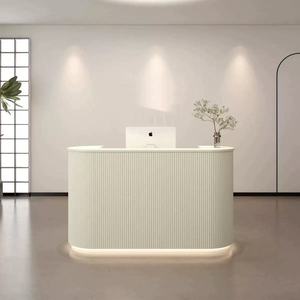 <b>Reception</b> desk corner beauty salon convenience store cashier <b>counter</b> shop <b>counter</b> small front desk - Product Image 3