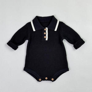 Ensemble tricoté pour bébé, vêtements pour enfants, pull et barboteuse pour nouveau-né, combinaisons en tricot pour nourrissons, bonnets, pull pour nourrissons - Product Image 4