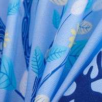 Parure de lit 3 pièces en microfibre imprimée 3D motif cerf style américain, imperméable et brodée