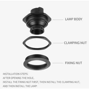 Mini hiện đại 1W 3W <span class=keywords><strong>Led</strong></span> Downlight xoay đồ trang sức lõm Showcase theo dõi Đèn COB Chip Nhôm Cơ thể đèn <span class=keywords><strong>AR111</strong></span> cho đồng hồ - Product Image 3