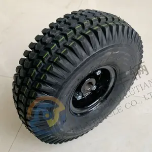 4.00-4 high quality rubber wheel 12'' drive wheel 300mm lawn mover tire Driving wheel for carts Hand trolley Sack Truck