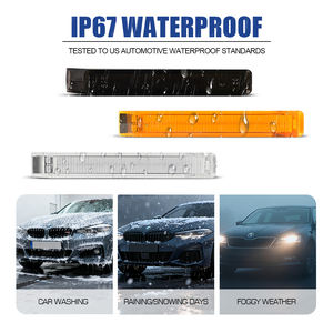 Venta al por mayor: 2 luces LED secuenciales ámbar para intermitentes de espejo, compatibles con Ford F-150 Raptor, Expedition y <span class=keywords><strong>Lincoln</strong></span> <span class=keywords><strong>Mark</strong></span> <span class=keywords><strong>LT</strong></span> - Product Image 4