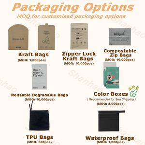 Shanhao OEM السيدات عالية الخصر ملخصات سراويل ما بعد الولادة القطن العضوي الفسيولوجية الملابس الداخلية النساء فترة التدفق الثقيلة سراويل - Product Image 5