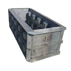 Molde Industrial Ajustable <span class=keywords><strong>de</strong></span> Acero para <span class=keywords><strong>Bloques</strong></span> <span class=keywords><strong>de</strong></span> Muros <span class=keywords><strong>de</strong></span> Contención <span class=keywords><strong>de</strong></span> Hormigón <span class=keywords><strong>con</strong></span> Diseño Convexo-Concavo - Product Image 2