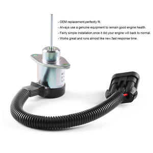 Válvula Solenoide de Parada de Combustible Kubota 6691498 1503ES-12A5UC4S 1G925-60011 - Product Image 3