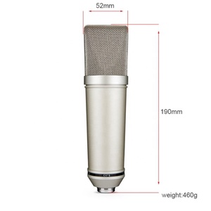Thiết kế mới C-87 đầy đủ kim loại chất lượng tốt podcast condenser <span class=keywords><strong>microphone</strong></span> cho studio ghi âm với giá thấp - Product Image 6