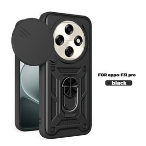<span class=keywords><strong>Coque</strong></span> de téléphone Lichicase avec protection intégrale, fenêtre coulissante, support d'anneau pour <span class=keywords><strong>OPPO</strong></span> A6X, <span class=keywords><strong>coque</strong></span> antichoc - Product Image 3