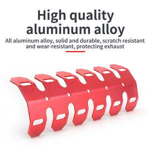 Couvercle universel de protection de silencieux d'échappement pour motos <span class=keywords><strong>GASGAS</strong></span> EC 2T/<span class=keywords><strong>4T</strong></span> XC 300 SHERCO SCF SER SEF-R 125-500CC - Product Image 3