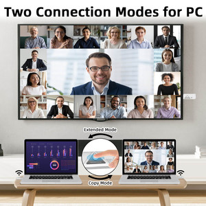 Xách tay không dây HDMI máy phát và máy thu HDMI Extender 98ft/30m 1080P <span class=keywords><strong>Kit</strong></span> cắm thiết kế nhỏ gọn chiếm ít không gian - Product Image 5