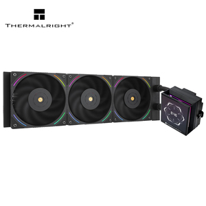 Refroidisseur liquide pour processeur Thermalright Hyper Vision ARGB 360 mm avec ventilateurs silencieux, refroidisseur liquide <span class=keywords><strong>AIO</strong></span> avec écran LCD de 3,9 pouces - Product Image 1