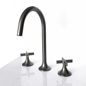 Nero opaco bacino acqua di rubinetto singola maniglia bagno soffitto <span class=keywords><strong>lavabo</strong></span> rubinetto - Product Image 6