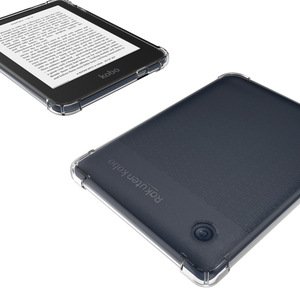 Transparente Claro Suave TPU Anti-Caída E-Book Funda para <span class=keywords><strong>Kobo</strong></span> <span class=keywords><strong>Clara</strong></span> BW <span class=keywords><strong>Clara</strong></span> <span class=keywords><strong>2E</strong></span> <span class=keywords><strong>Clara</strong></span> Color 6 Pulgadas Cuatro Esquinas Plástico - Product Image 3