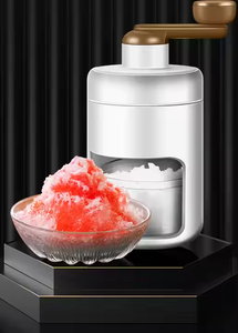 Machine à glace pilée Syh233 - Machine à glace pilée manuelle pour la maison, machine à glace pilée manuelle portable, mini machine à neige pilée - Product Image 5