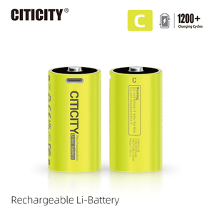 CITICITY Pilas C Recargables por USB 1.5V 3000mAh, Batería de Litio, Carga Rápida, Indicador LED de Carga para Dispositivos Domésticos - Product Image 2