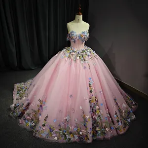 Surprise Price Classic Quinceanera Dresses 2024 Ball Gown Scoop Cap Sleeve Appliques Lace Up Vestidos De Quinceanera 1191-2